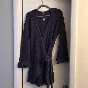 Navy blue sweater from Aerie